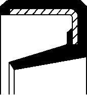Akseltetningsring, girmekanisme CORTECO 49378203