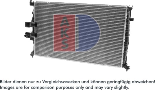 Radiator motorkjøling AKS DASIS 160490N