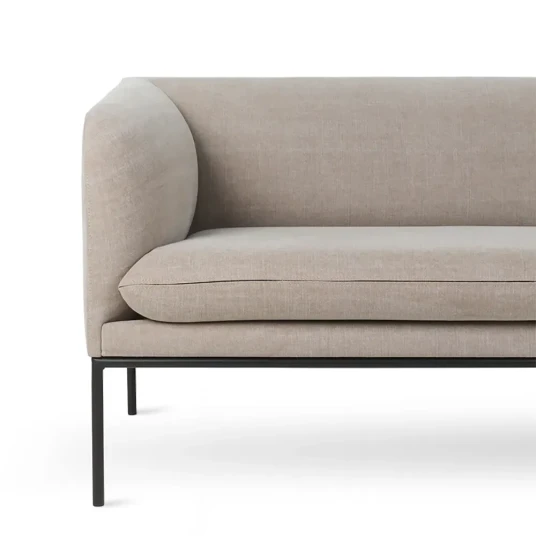 Ferm Living Sofa 3 Seters Turn Cotton Linen Natural
