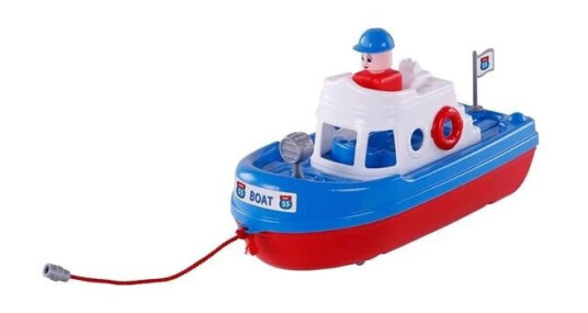 Cavallino Toys Cavallino Boat with Playing Figure