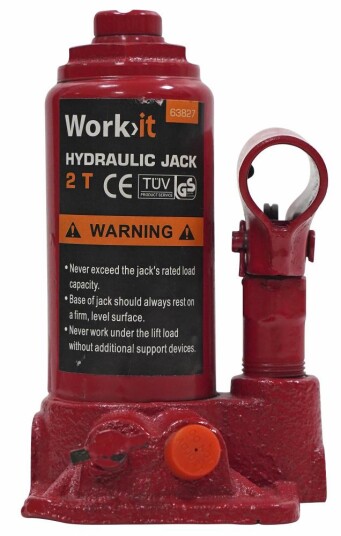 Work>it hydraulisk flaskejekk 2 tonn