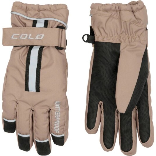 Cold Taupe Softy Hansker 9-10 år