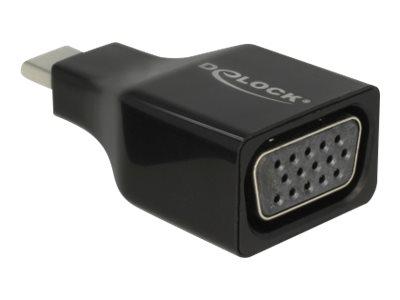 Delock ekstern videoadapter - svart