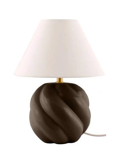 Globen Lighting Table Lamp Dahlia 24 Mocha Brown 24X24X31CM Globen Lighting Table Lamp Dahlia 24 Mocha Brown 24X24X31CM