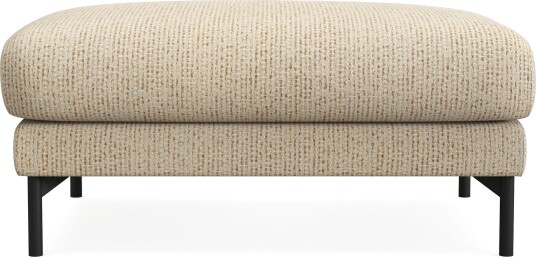 Menard Premium fotskammel i chenille - Beige Menard Premium fotskammel i chenille - Beige