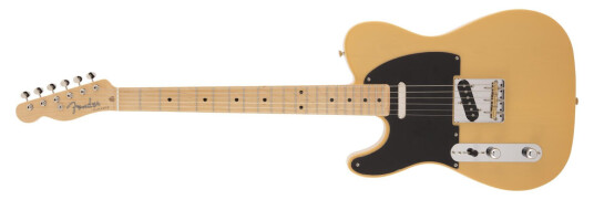 Fender Mij Traditional 50s Telecaster Lh Maple Fingerboard, Butterscotch Blonde
