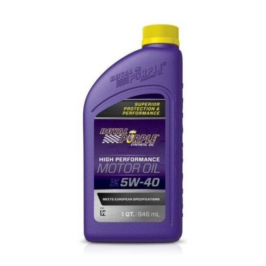Royal Purple SAE 5W40 API SM Helsyntetisk motorolje 0,946ltr.