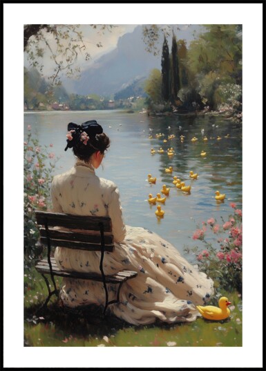 Tranquil Waterside Plakat / 30x40