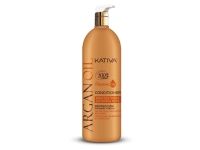 KATIVA Argan Oil Conditioner Kvinner 1000 ml Profesjonell hårbalsam Tørt hår Sløvt hår Alle farger Beskyttelse Shine lys Mykgjører