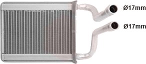 VAN WEZEL 83006296 Varmeapparat register