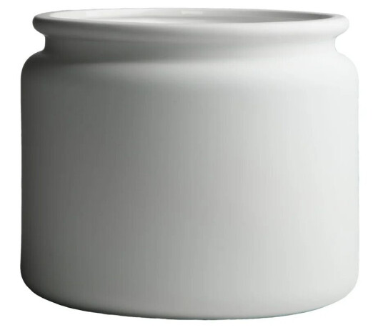 DBKD Pure blomsterpotte hvit mellom, Ø 23 cm