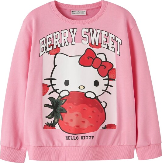 Name It Collegegenser NkfAfikim Hello Kitty Rosa Drikke Name It 11 12 år (146 152) Collegegenser Hvit Rød Svart