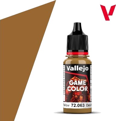 Vallejo 72.063 17 Ml Gult Matte Flaske