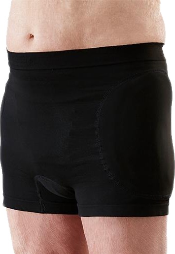 Safehip AirX Discreet hoftebeskytter herre sort M 1 stk