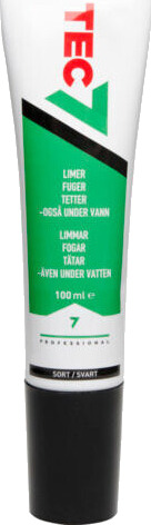Relekta Tec7 Sort 100 ml Tube - 1800117 Relekta Tec7 Sort 100 ml Tube - 1800117