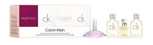 Calvin Women Miniature Set 2 x 5 ml + 10 Gaveeske