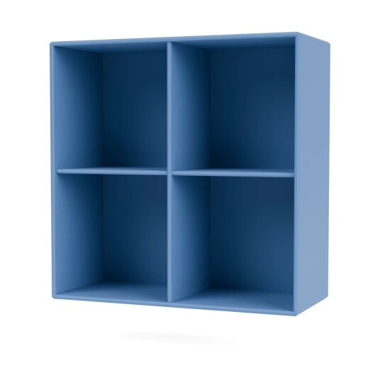 Montana SHOW hylle 69,6x69,6 cm, opphengsskinne 154 Azure