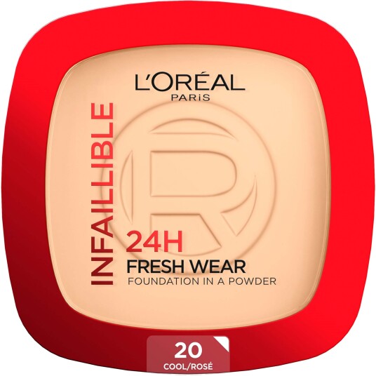 L'Oréal Paris Infaillible 24H Pudderfoundation #20 Ivory Mattifying 9g L'Oréal Paris Infaillible 24H Pudderfoundation #20 Ivory Mattifying 9g