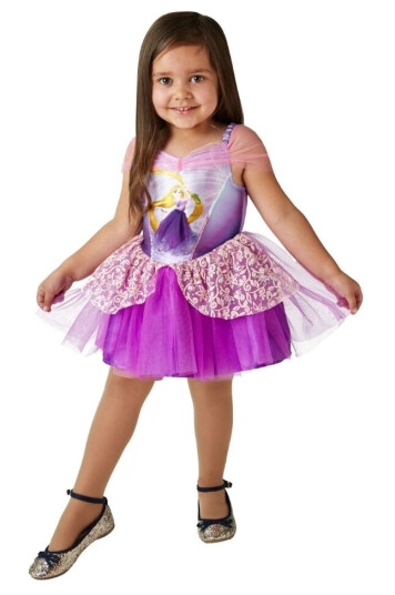 Disney Prinsesse Rapunzel Ballerina Udklædningstøj (Str. 104/S)