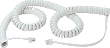 Panasonic Pqja214y Håndsettkabel Hvit For Panasonic Kx-T7020 Kx-T7020b Kx-T7020e Kx-T7130 Kx-T7130-B Kx-T7130-W