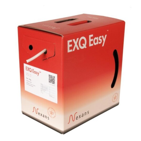 Nexans EXQ Easy Installasjonskabel 300/500 V 3G 1,5 mm², for Cable Guy Nexans EXQ Easy Installasjonskabel 300/500 V 3G 1,5 mm², for Cable Guy