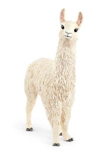 Schleich Llama Plastfigur - Dyr - Hvit