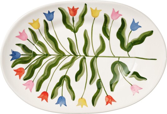 Tulip Serveringsfat Madelen Möllard x Pick a Poppy 26 cm