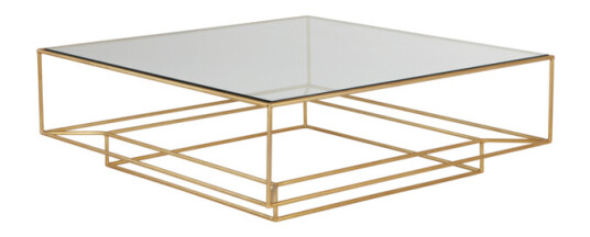 Jotex LAKELAND sofabord 102x102 cm Brass 1039712-11-100 1593575-01-0