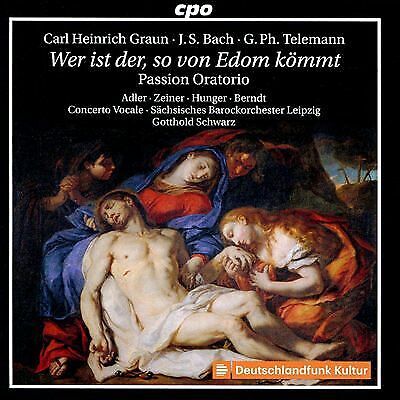MediaTronixs Various : Carl Heinrich Graun, Johann Sebastian Ba CD Pre-Owned