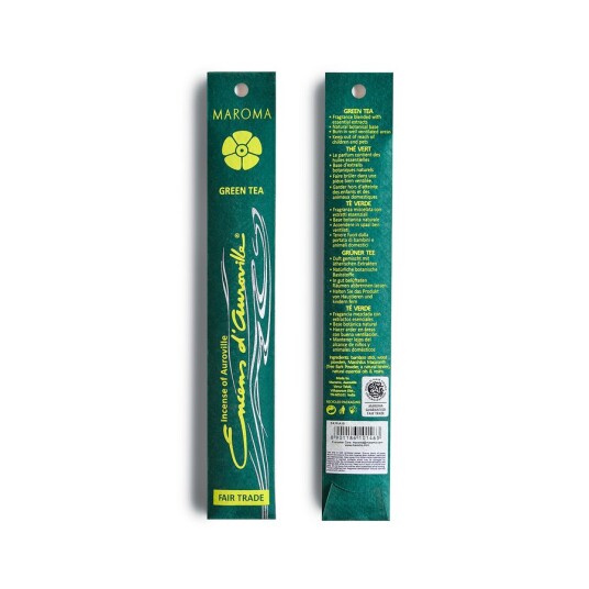Maroma røkelse green tea 10 pinner Maroma røkelse green tea 10 pinner