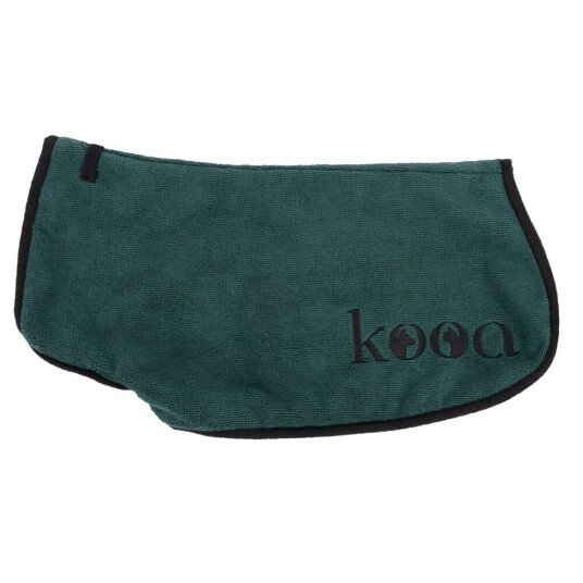 Kooa Deluxe Mikrofiber Hundebadekåpe Xl: Ca. 69 cm Rygglengde