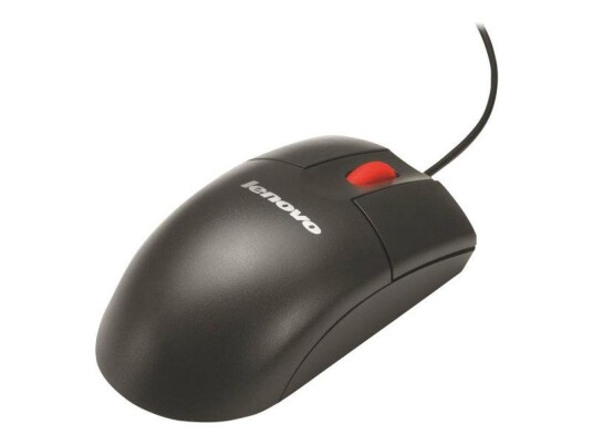 Lenovo ThinkPlus - mus - USB - beksvart