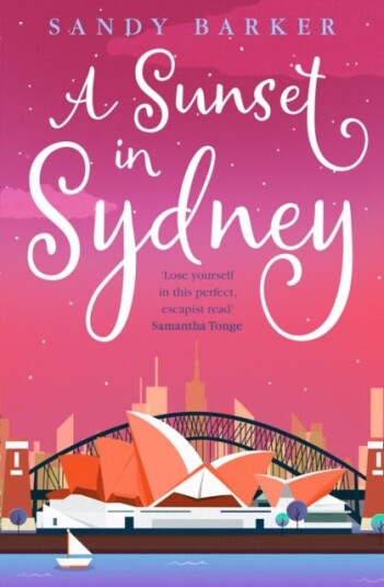 A Sunset In Sydney Av Sandy Barker