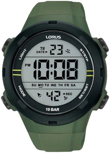 Lorus Herreklokke R2305QX9 Sports LCD/Gummi Ø46 mm Lorus Herreklokke R2305QX9 Sports LCD/Gummi Ø46 mm