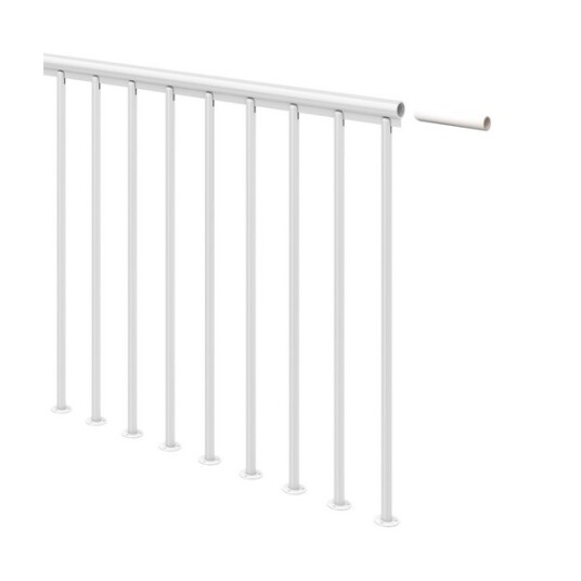 Dolle Classic Spiral Reposgelender 1m Start Hvit