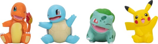 Pokémon Battle Figursett 4 pk - Pikachu, Charmander, Squirtle, Bulbasaur Pokémon Battle Figursett 4 pk - Pikachu, Charmander, Squirtle, Bulbasaur