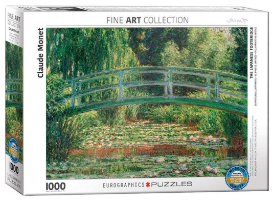 Eurographics 6000 0827 Puslespil 1000 Brikker The Japanese Footbridge