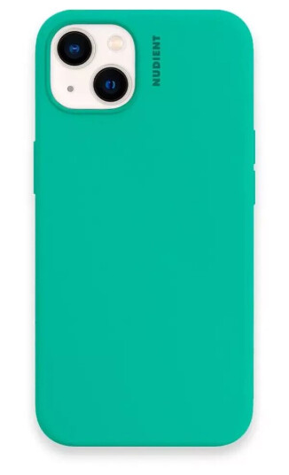 Nudient iPhone 13 Base Silicone Deksel - Mint Green