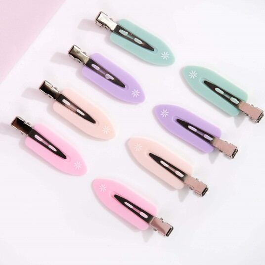 Brushworks No Crease Hair Clips 8pcs Brushworks No Crease Hair Clips 8pcs