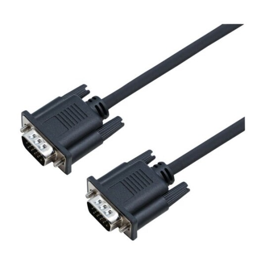 ELETRA VGA M 1M KABEL, SVART
