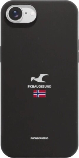 Phonecases3D iPhone 17e/16e FK Haugesund Compostable Case Svart HAUG23-IP16E