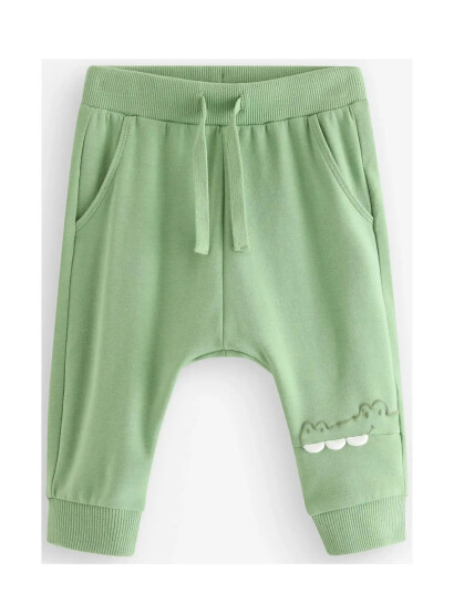 Lindex Trousers Crocodile 3D Effect Green 62 Lindex Trousers Crocodile 3D Effect Green 62