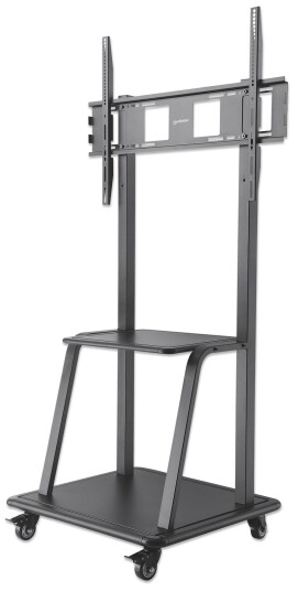 MANHATTAN Mobile stand for large TV LCD/LED/Plasma 37''-100'' 150kg VESA shelf