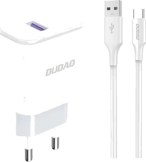 Dudao A20EU 18W USB Vegglader Hvit