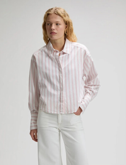 Lee Jeans Cuffed Shirt   White   M x 00