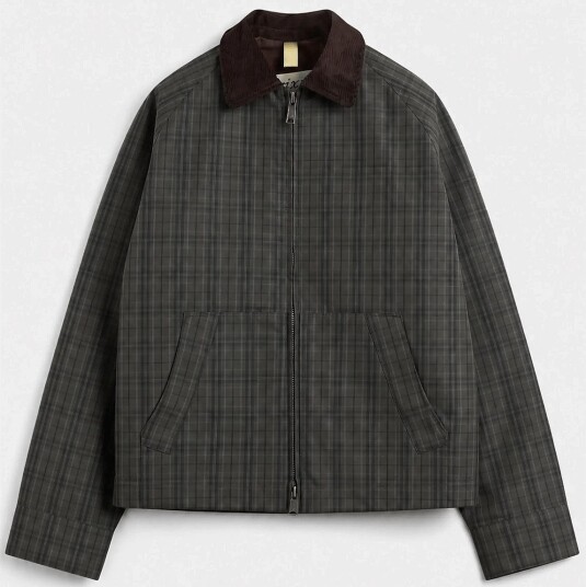 Brixtol Textiles Carter Wax BLACK CHECK XL Brixtol Textiles Carter Wax BLACK CHECK XL