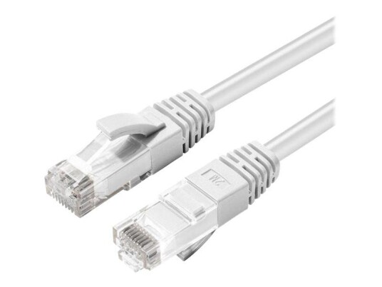 MicroConnect Cat8 Koblingskabel 3m RJ-45 Hvit