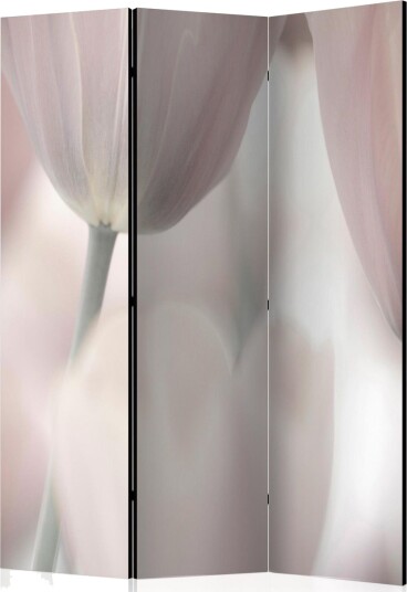 Romdeler - Tulips fine art - black and white 135x172 - Artgeist sp. z o. o.