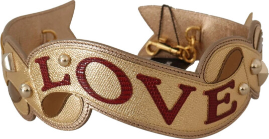 Dolce & Gabbana Dame Vesker Gul ONE SIZE,