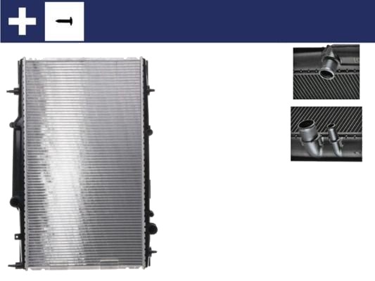 MAHLE CR 503 000S Radiator motorkjøling MAHLE CR 503 000S Radiator motorkjøling